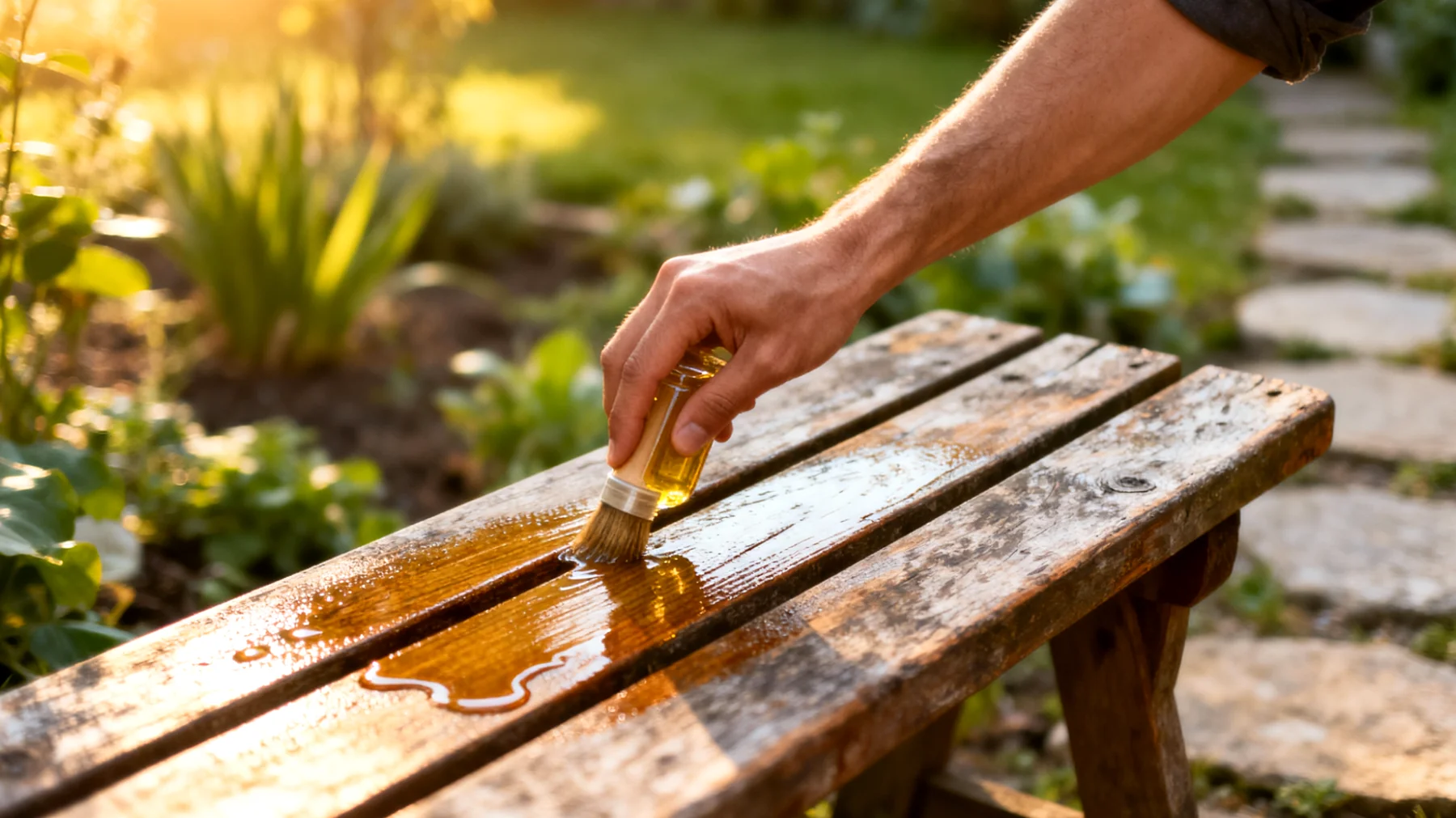 Panchina da esterno"