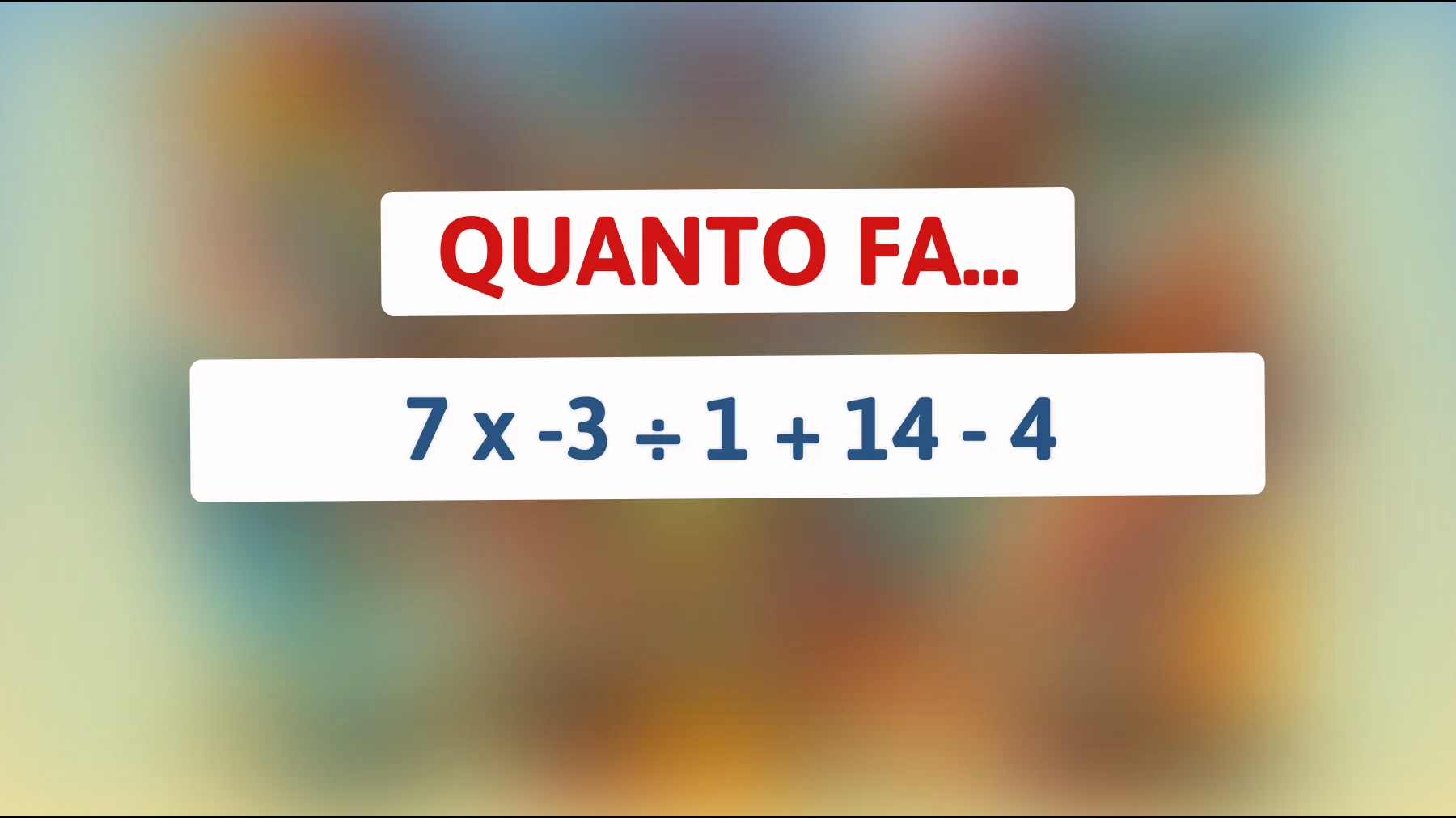 Scopri l'indovinello impossibile da risolvere che solo un vero genio matematico può risolvere al volo! Riuscirai a farlo anche tu?"