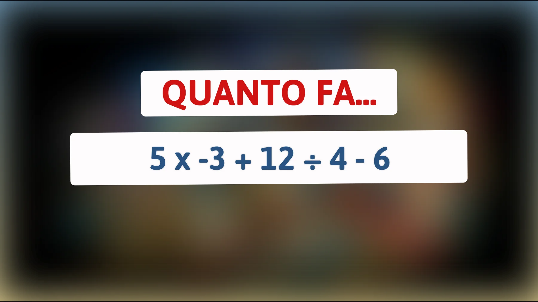 Solo il 2% delle persone riesce a risolvere questo indovinello matematico: sei tra loro? Scoprilo subito!"