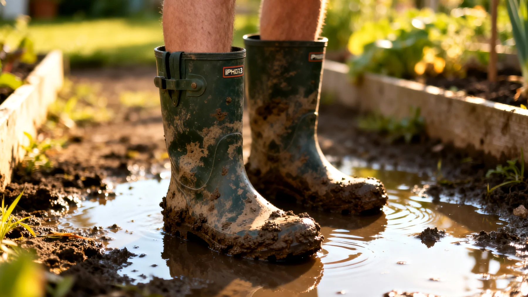 Stivali da giardino"