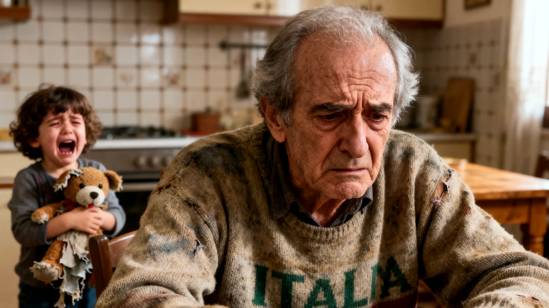 Il nonno fatica a gestire le crisi emotive dei nipoti bambini (pianto inconsolabile, capricci, scoppi di rabbia improvvisi) e si sente inadeguato nel calmarli o comprendere cosa provano realmente"