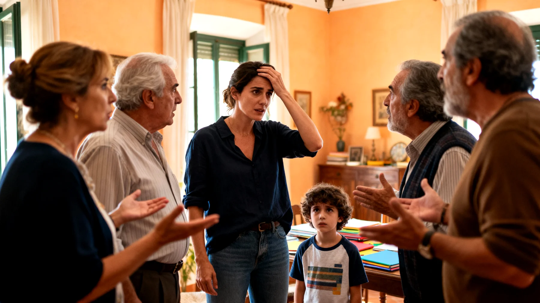 I genitori faticano a gestire le interferenze e i conflitti con la famiglia allargata (nonni, zii, ex partner) che hanno opinioni diverse sull'educazione dei bambini, creando confusione nei piccoli e tensioni familiari."
